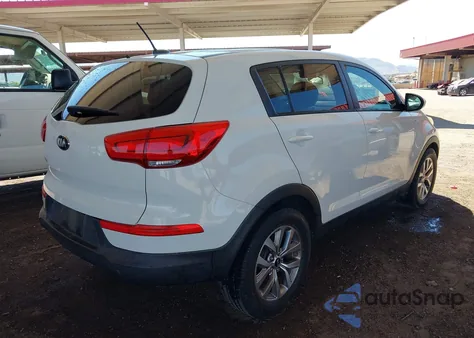 2016 Kia Sportage Lx from USA, damaged, VIN KNDPBCAC5G7815279